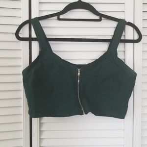 Emerald Crop Top